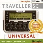 Hexaglot Traveller SC Universal Vertaalcomputer - 18 Talen