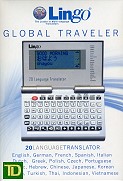 Lingo Global Traveler Translator TR-2000 - 20 Talen