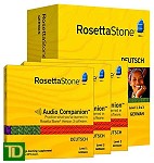 Rosetta Stone German (Duits) - Level Set 1+2+3+4+5 - Complete cursus Duits