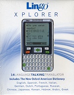 Lingo XPlorer 14 - Sprekende Vertaalcomputer TTX14 - 14 Talen