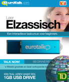  Basis cursus Elzassich Beginners - Talk now Elzassisch Leren (USB)