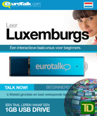 Basis cursus Luxemburgs Beginners - Talk now Luxemburgs Leren (USB)