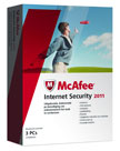 McAfee Internet Security 2011 Upgrade - 3 User NL