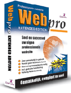 Web Pro Extended Edition Webontwerpsoftware
